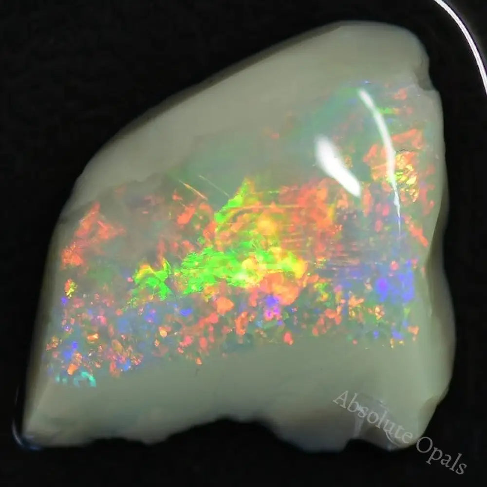 5.85 Cts Australian Single Rough Opal Rub Lightning Ridge