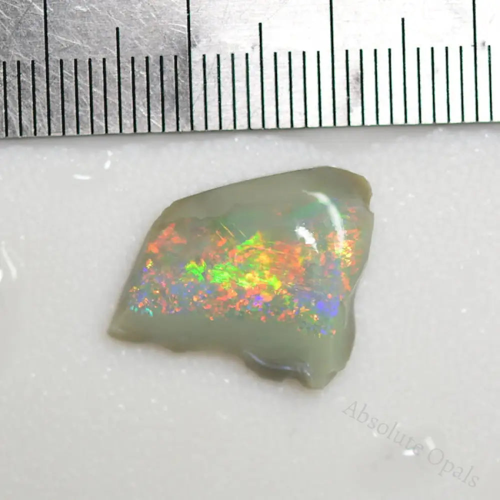 5.85 Cts Australian Single Rough Opal Rub Lightning Ridge