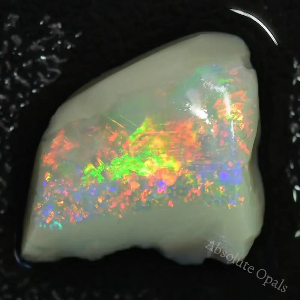 5.85 Cts Australian Single Rough Opal Rub Lightning Ridge