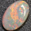 5.94 Cts Australian Semi Black Opal Solid Lightning Ridge Cabochon Loose Stone