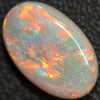 5.94 Cts Australian Semi Black Opal Solid Lightning Ridge Cabochon Loose Stone