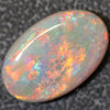 5.94 Cts Australian Semi Black Opal Solid Lightning Ridge Cabochon Loose Stone