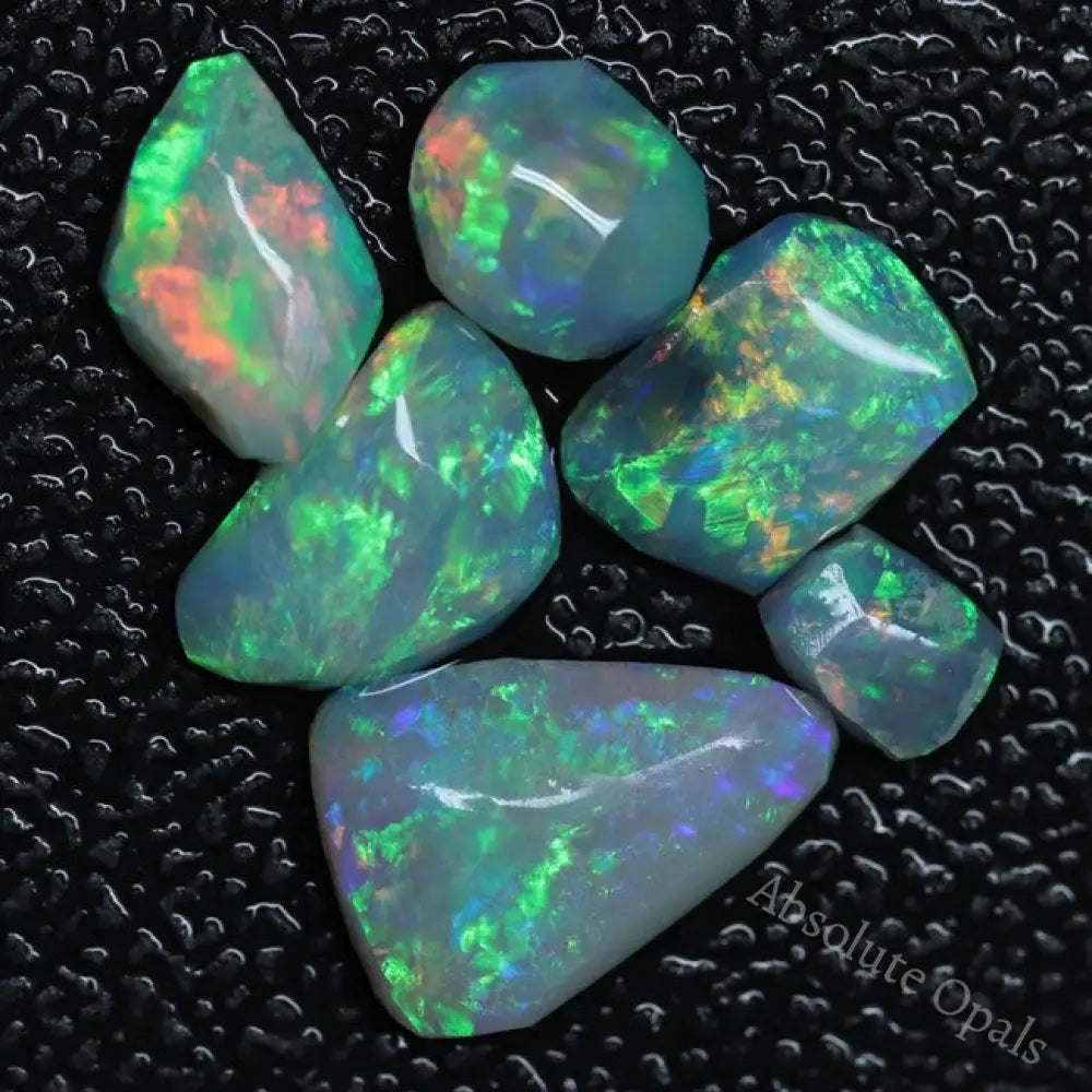 5.5 Cts Opal Rough Parcel Rubs 5.4-12.1X4.1-8.6X1.8-3.0Mm