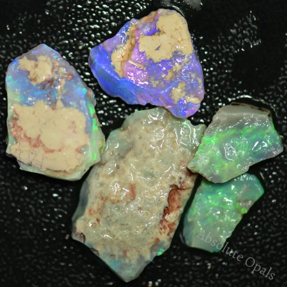 50.25 Cts Australian Rough Opal Parcel Lightning Ridge