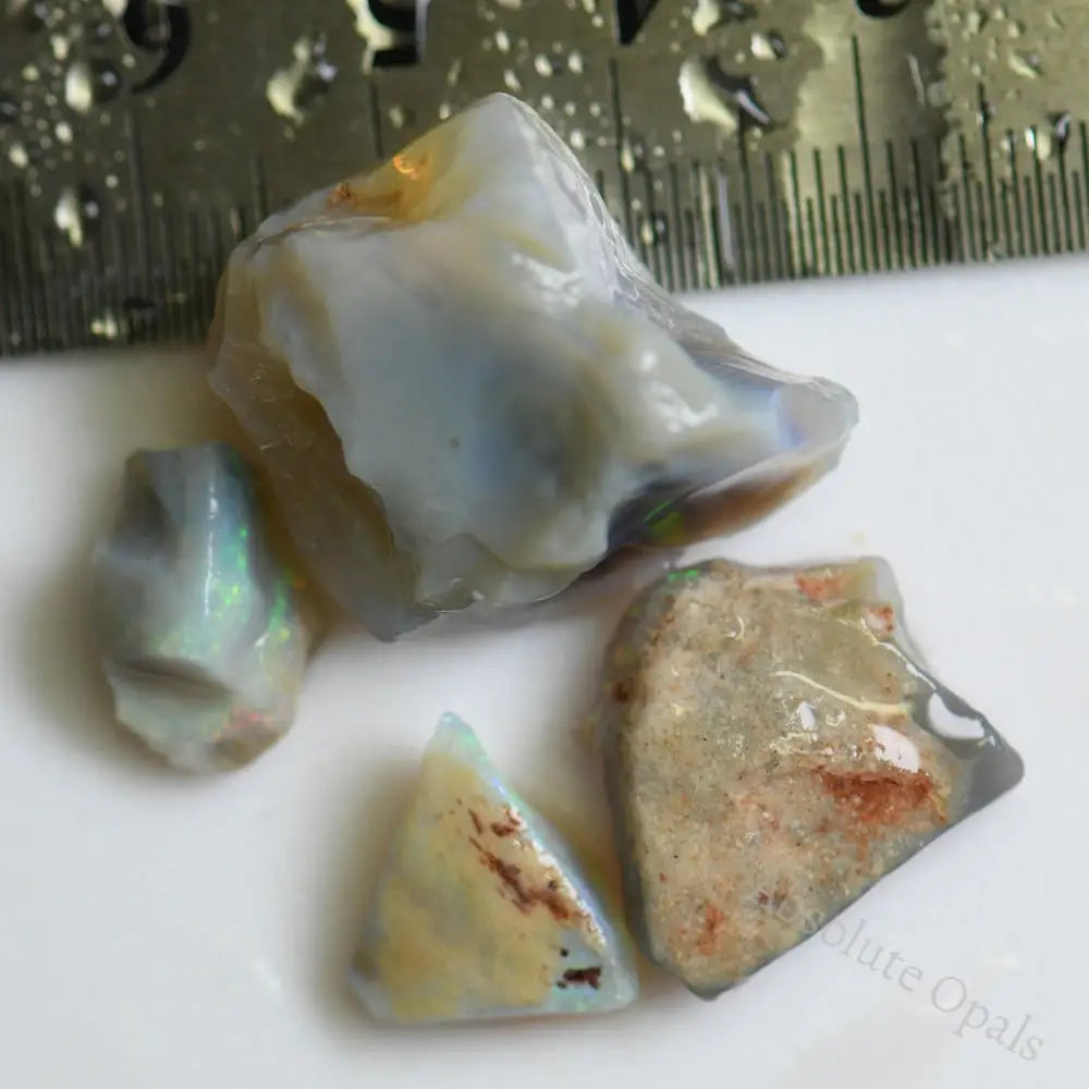 50.35 Cts Australian Rough Opal Parcel Lightning Ridge