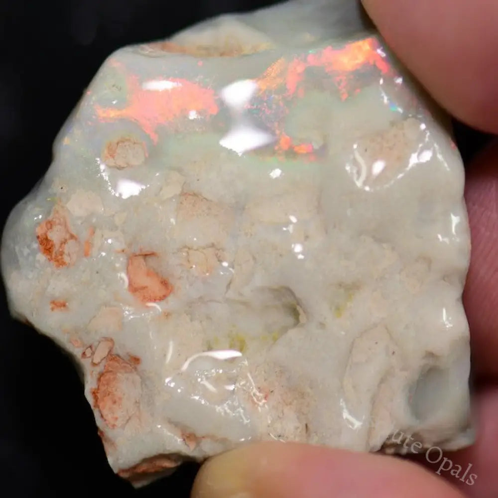 50.35 Cts Australian Single Rough Opal For Carving Lightning Ridge