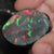50.6 Cts Australian Black Opal Lightning Ridge Solid Rough Loose Gem Stone