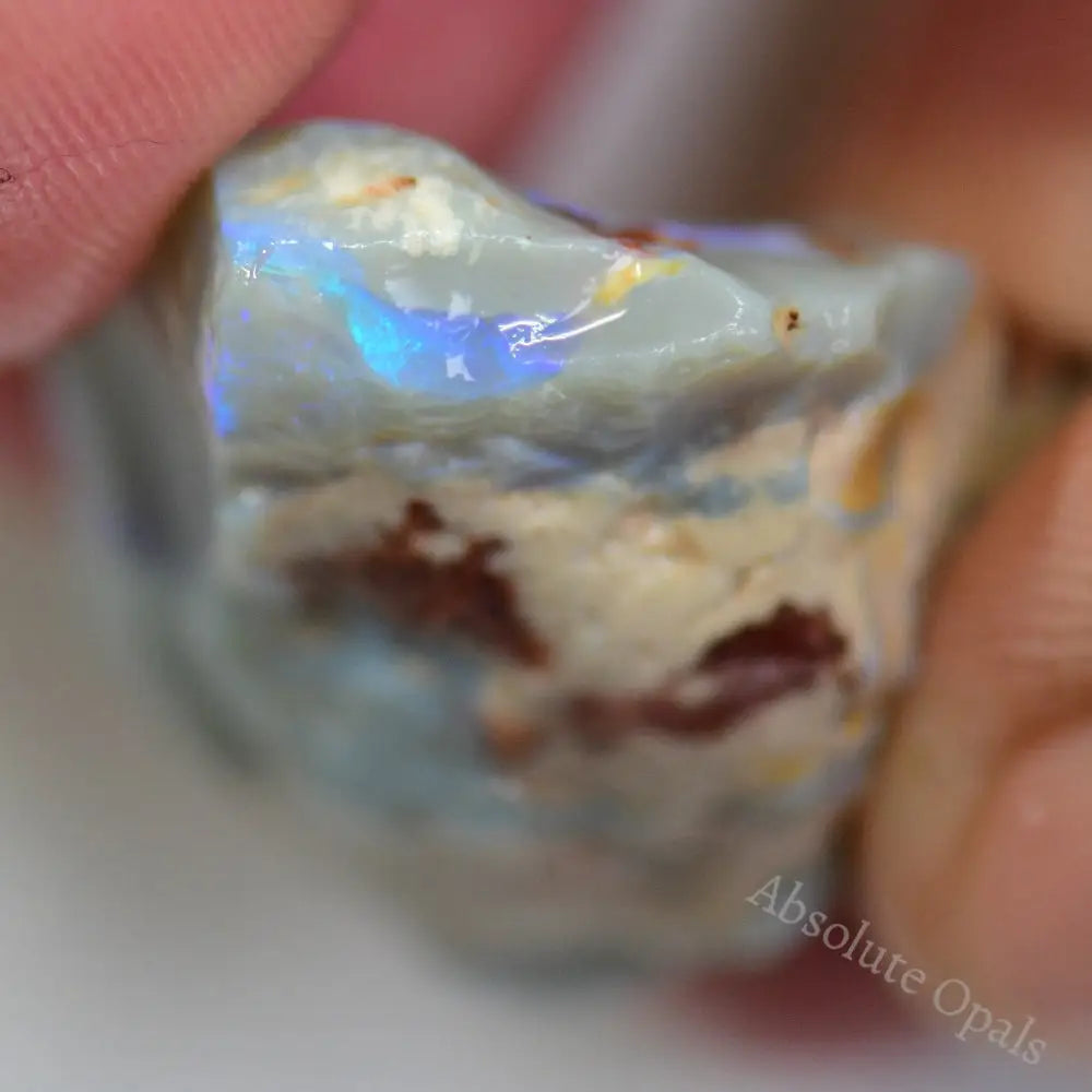 50.70 Cts Australian Rough Opal Lightning Ridge For Carving