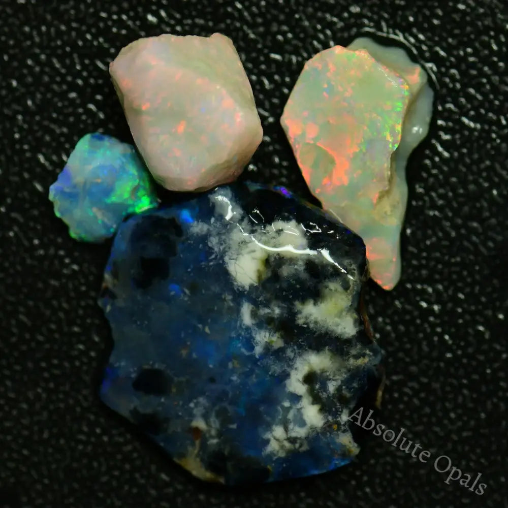 51.75 Cts Australian Rough Opal Parcel Lightning Ridge