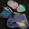 Australian Black Opal Rough, Lightning Ridge Parcel