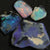 Australian Black Opal Rough, Lightning Ridge Parcel