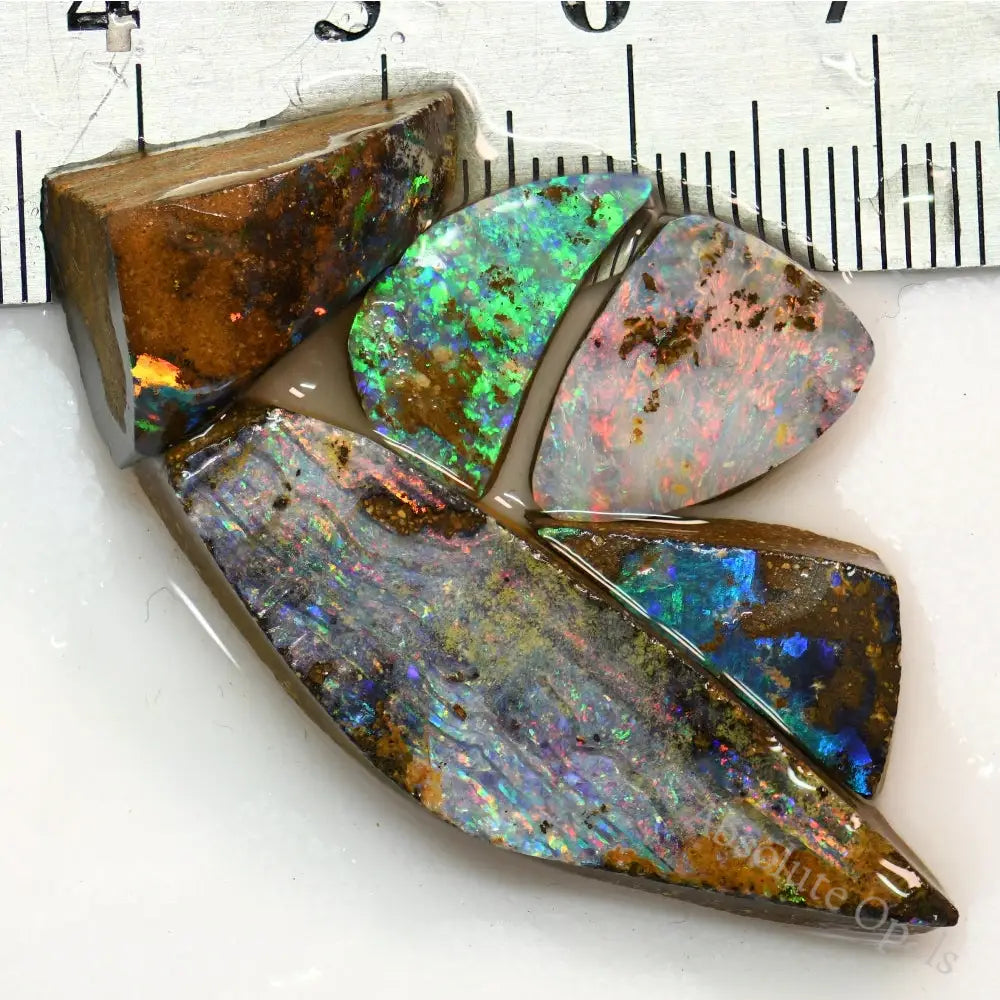 Australian Boulder Opal Rough Parcel