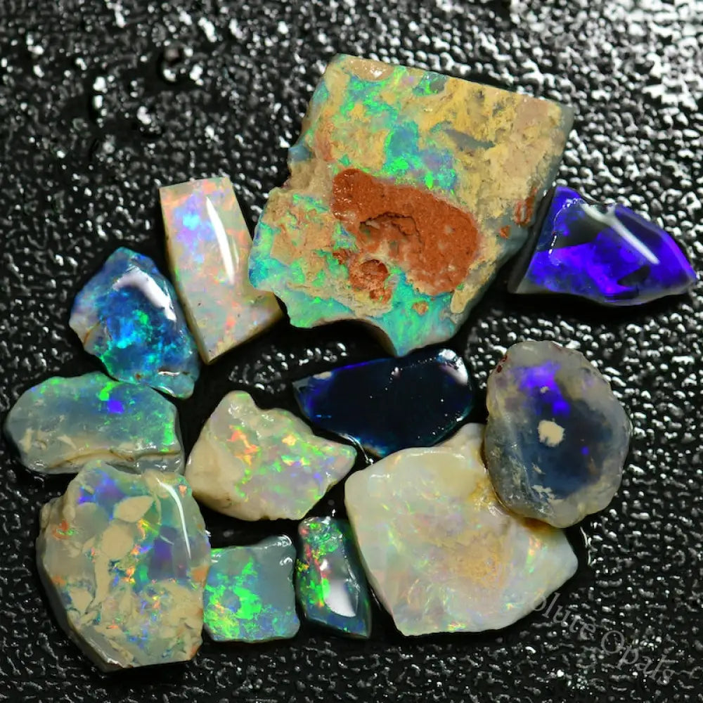 52.0 Cts Australian Rough Opal Parcel Lightning Ridge