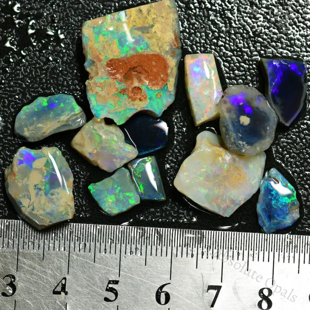 52.0 Cts Australian Rough Opal Parcel Lightning Ridge