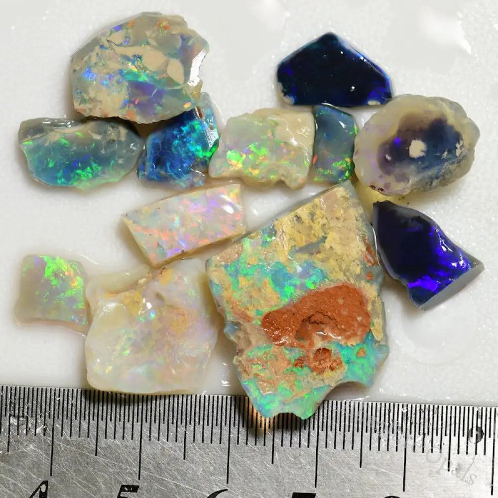 52.0 Cts Australian Rough Opal Parcel Lightning Ridge