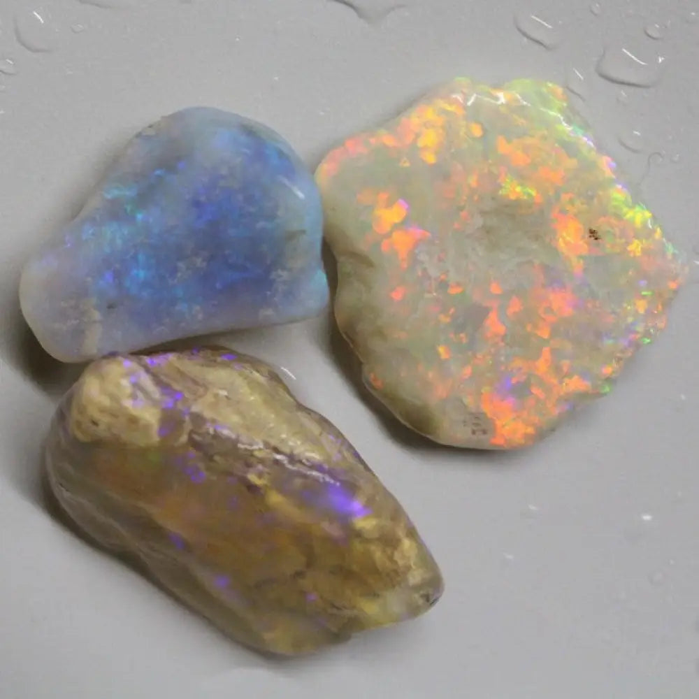 52.40 Cts Opal Rough Parcel 20.3-27.4X13.9-22.3X5.0-12.5Mm