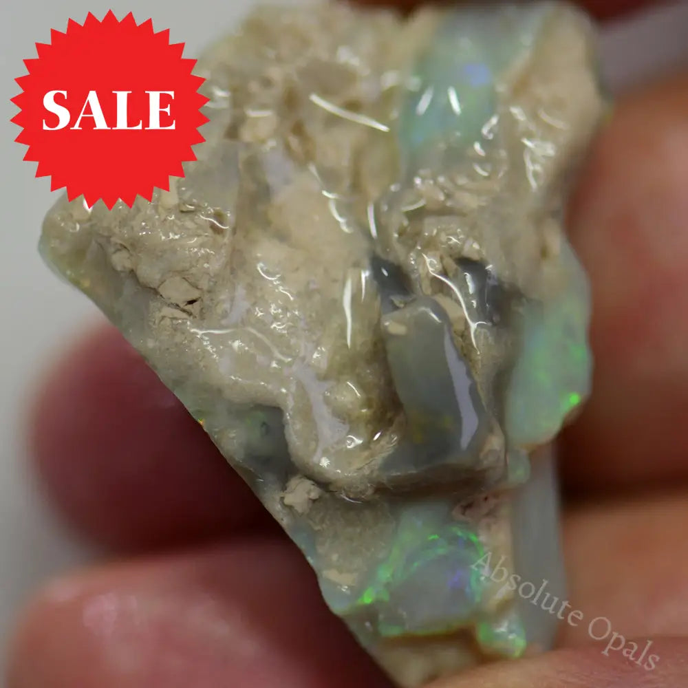 52.5 Cts Australian Opal Rough Lightning Ridge