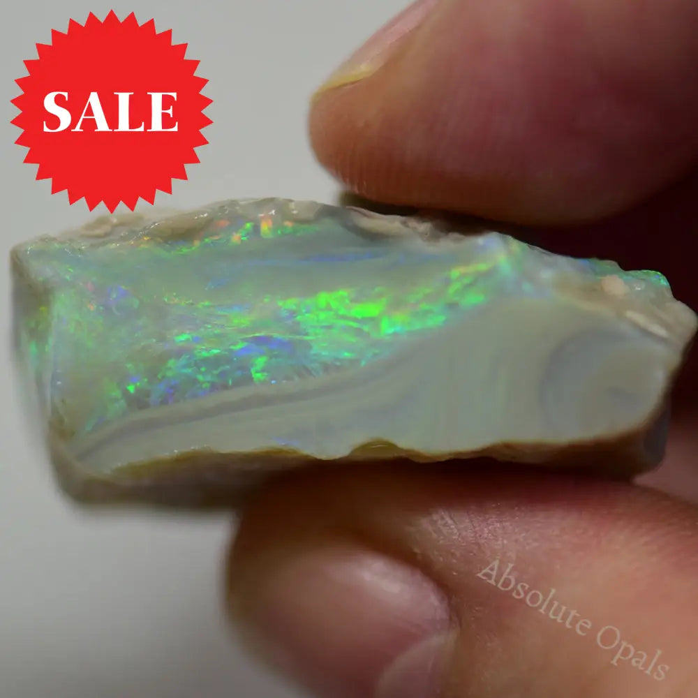 52.5 Cts Australian Opal Rough Lightning Ridge