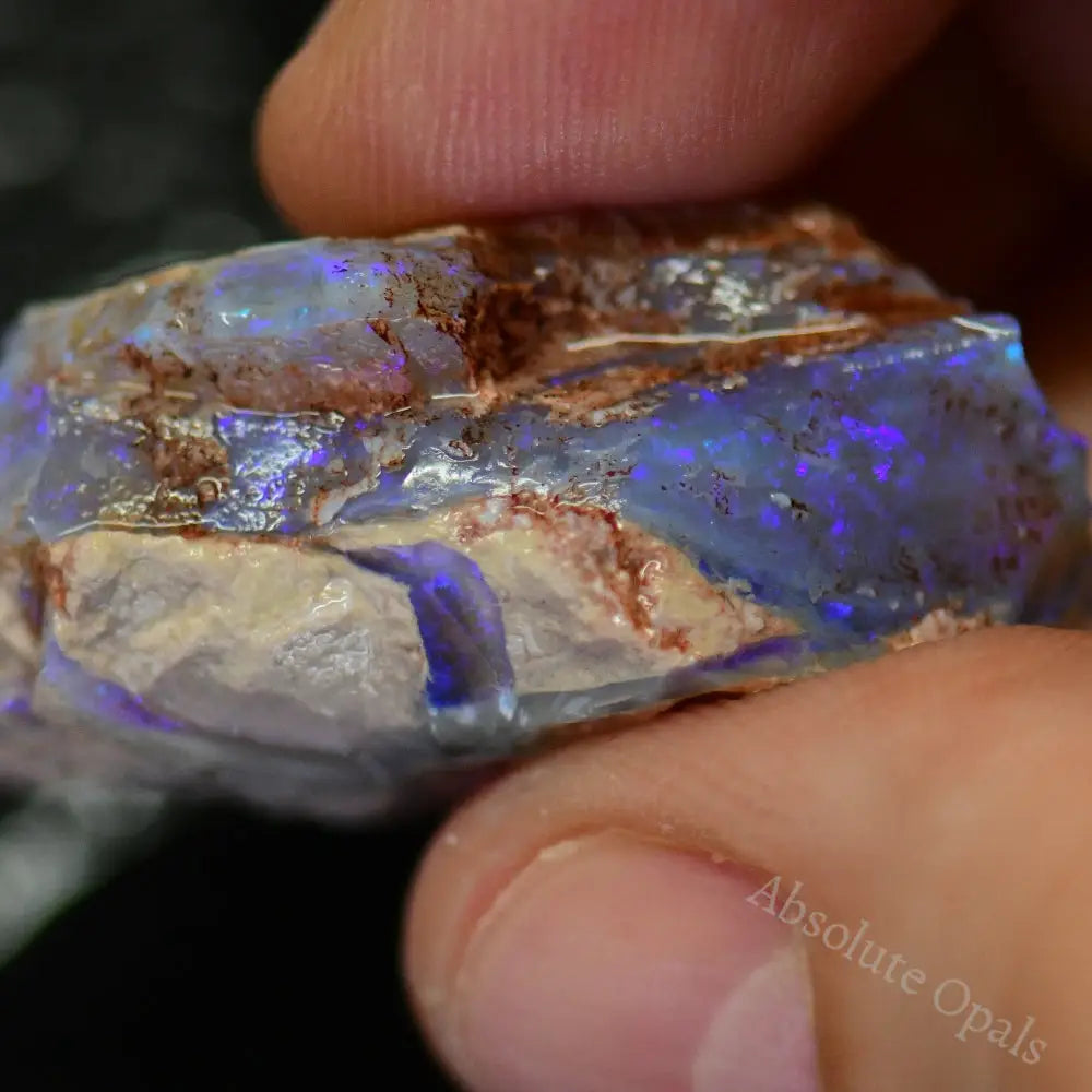 52.9 Cts Australian Rough Opal Lightning Ridge