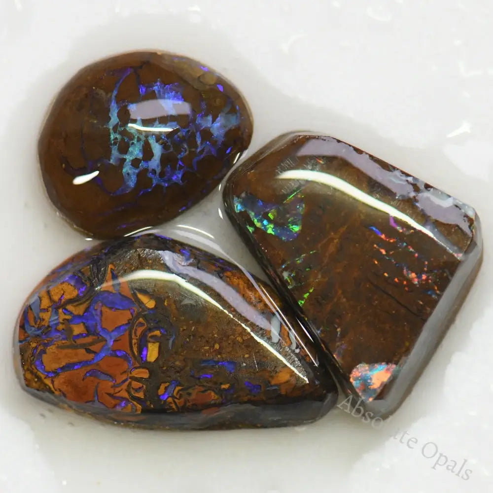 Australian Boulder Opal Rough Parcel