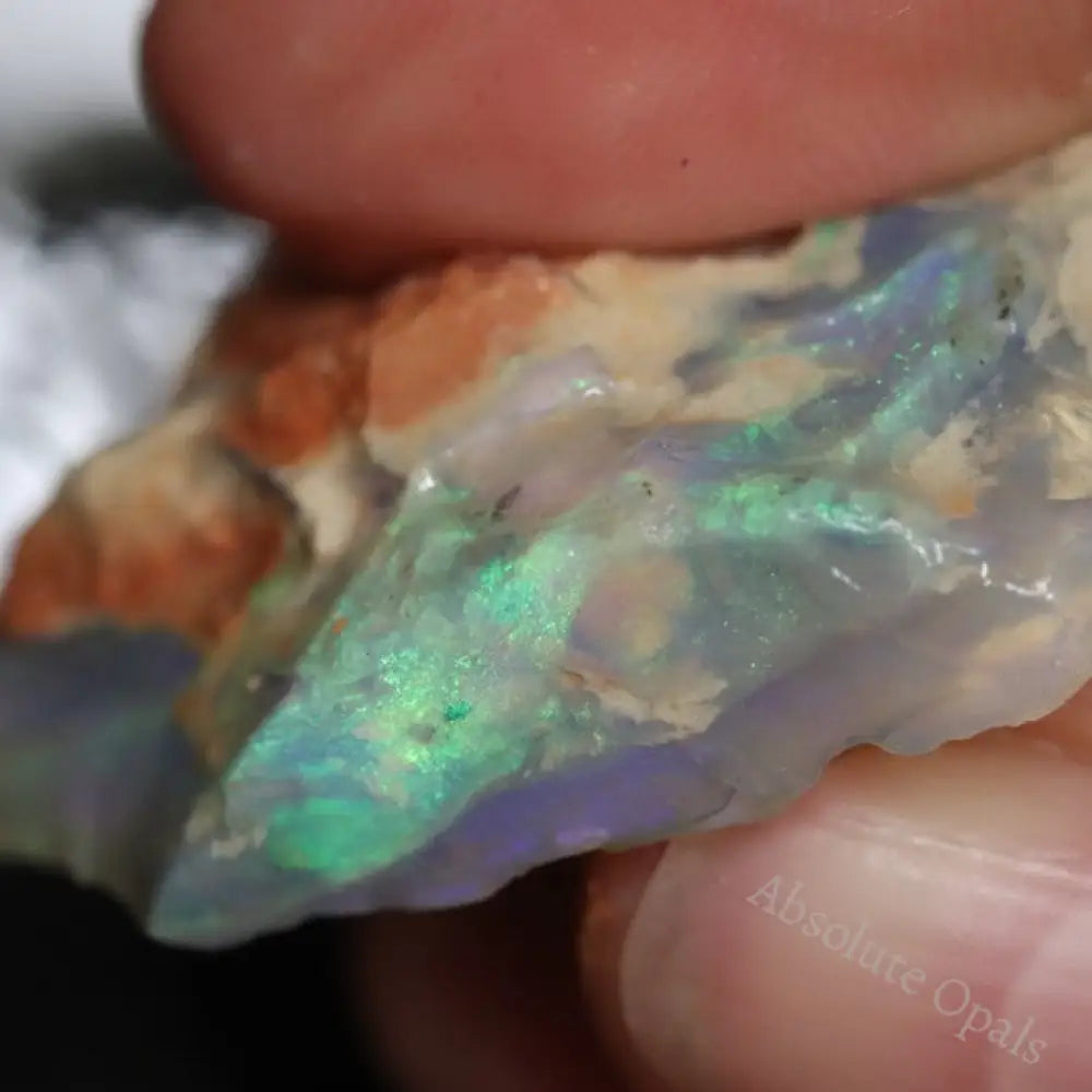 54.75 Cts Australian Lightning Ridge Opal Rough For Carving