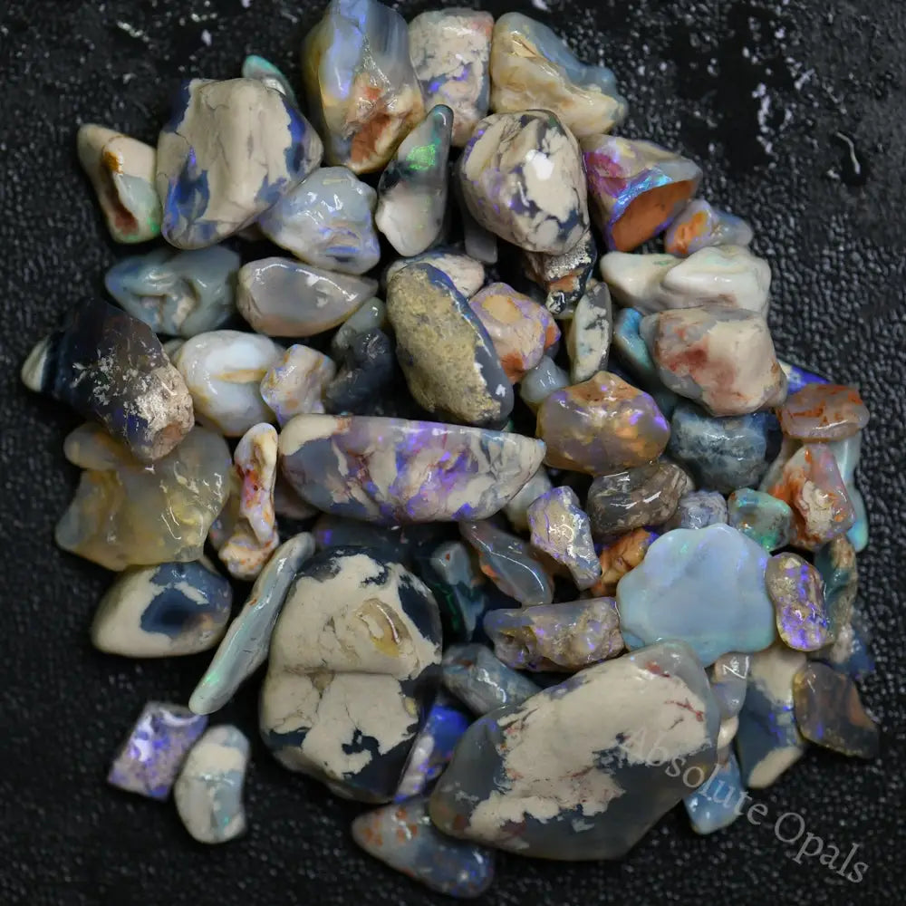 540 Cts Australian Rough Opal Parcel Lightning Ridge B’ Beginners