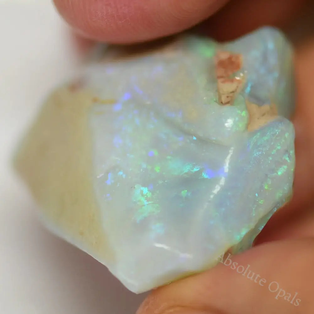 55.55 Cts Australian Rough Opal Lightning Ridge For Carving