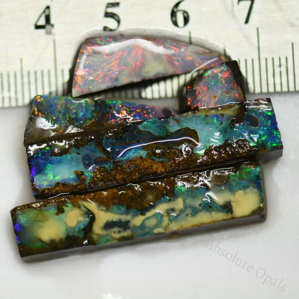 56.0 Cts Australian Boulder Opal Rough Parcel