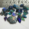 56 Cts Australian Black Rough Opal Parcel Lightning Ridge Mining Offcuts Cmr