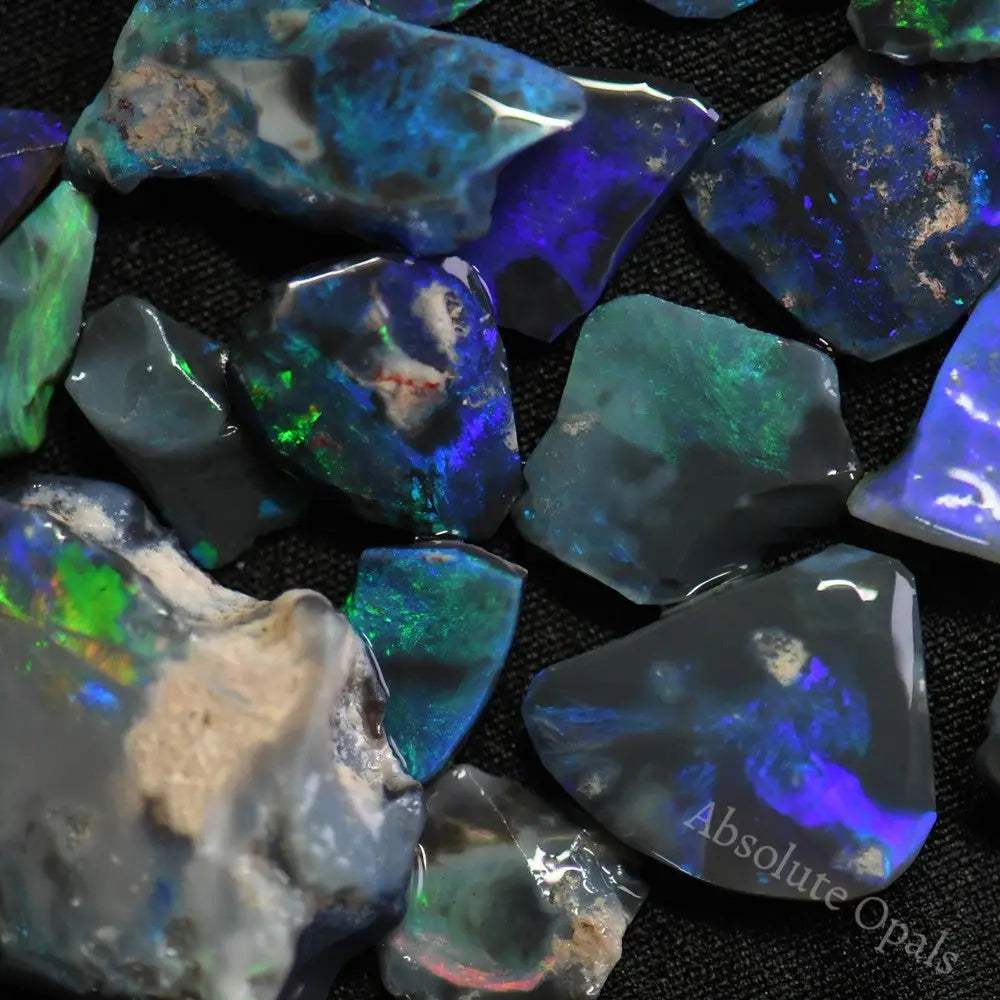 Australian Rough Opal Parcel Lightning Ridge Mining Offcuts