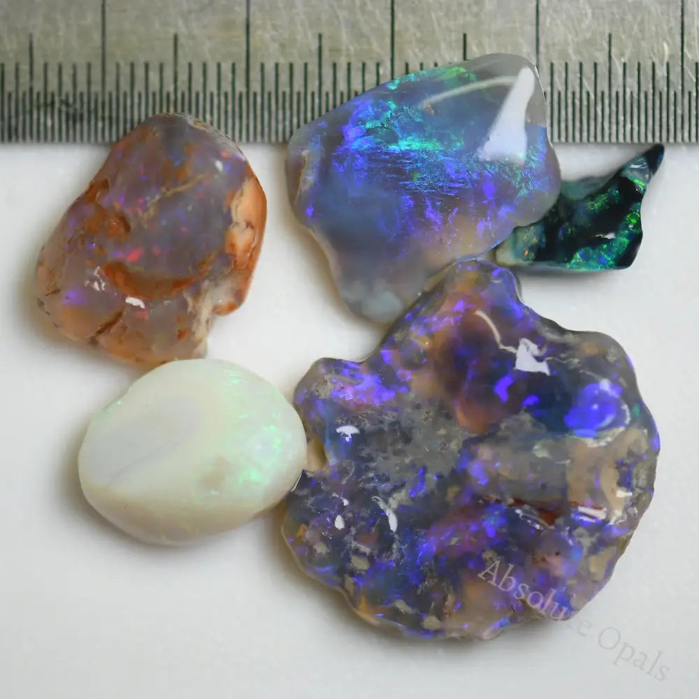 56 Cts Australian Rough Opal Parcel Lightning Ridge