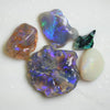 56 Cts Australian Rough Opal Parcel Lightning Ridge