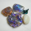 56 Cts Australian Rough Opal Parcel Lightning Ridge