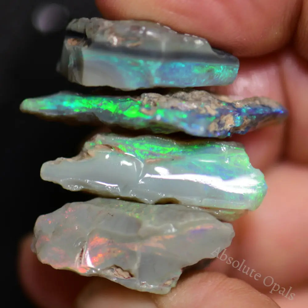 57.10 Cts Australian Rough Opal Parcel Lightning Ridge