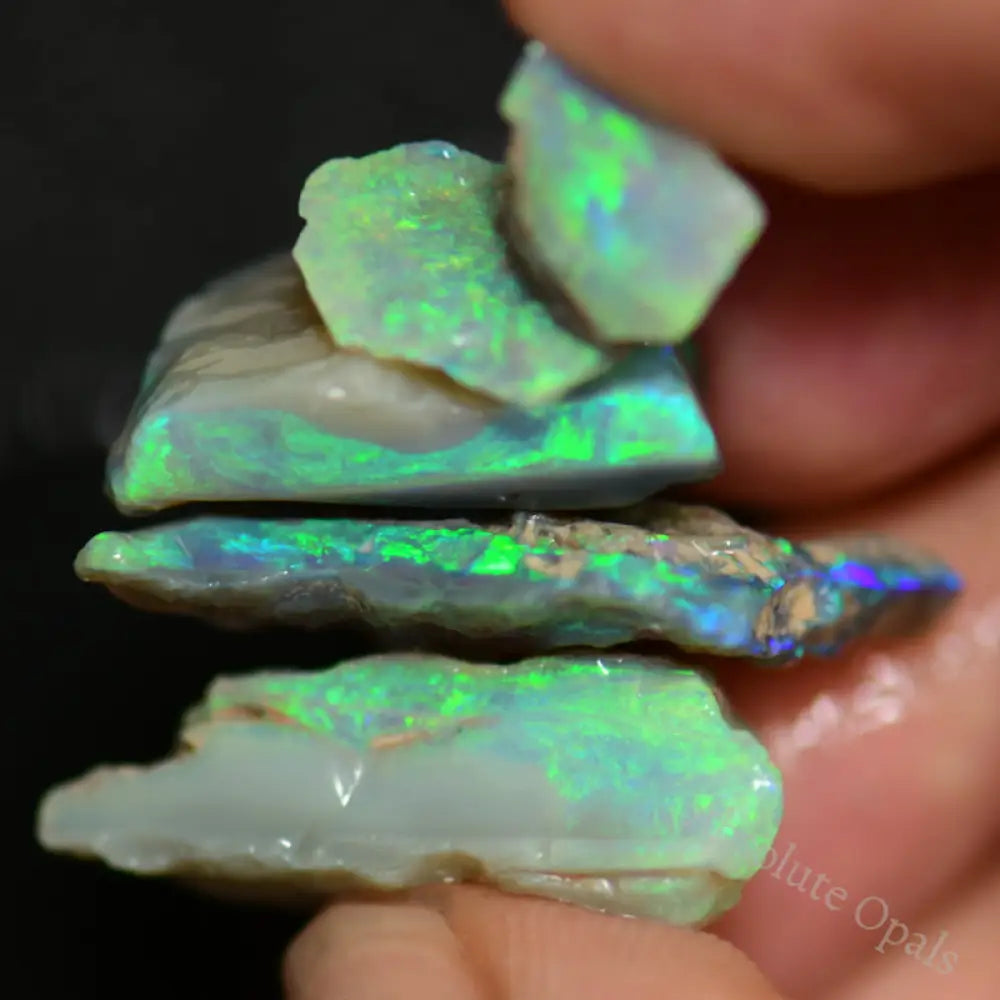 57.10 Cts Australian Rough Opal Parcel Lightning Ridge