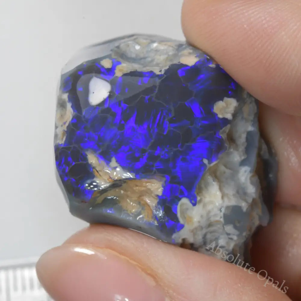 Rough Black Opal