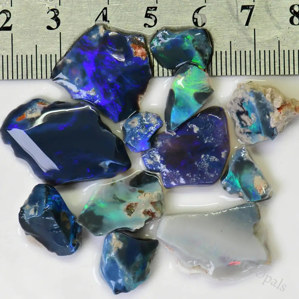 Rough Black Opal