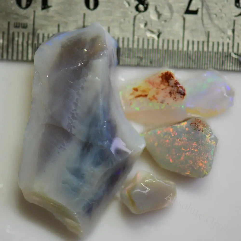 58.75 Cts Australian Rough Opal Parcel Lightning Ridge