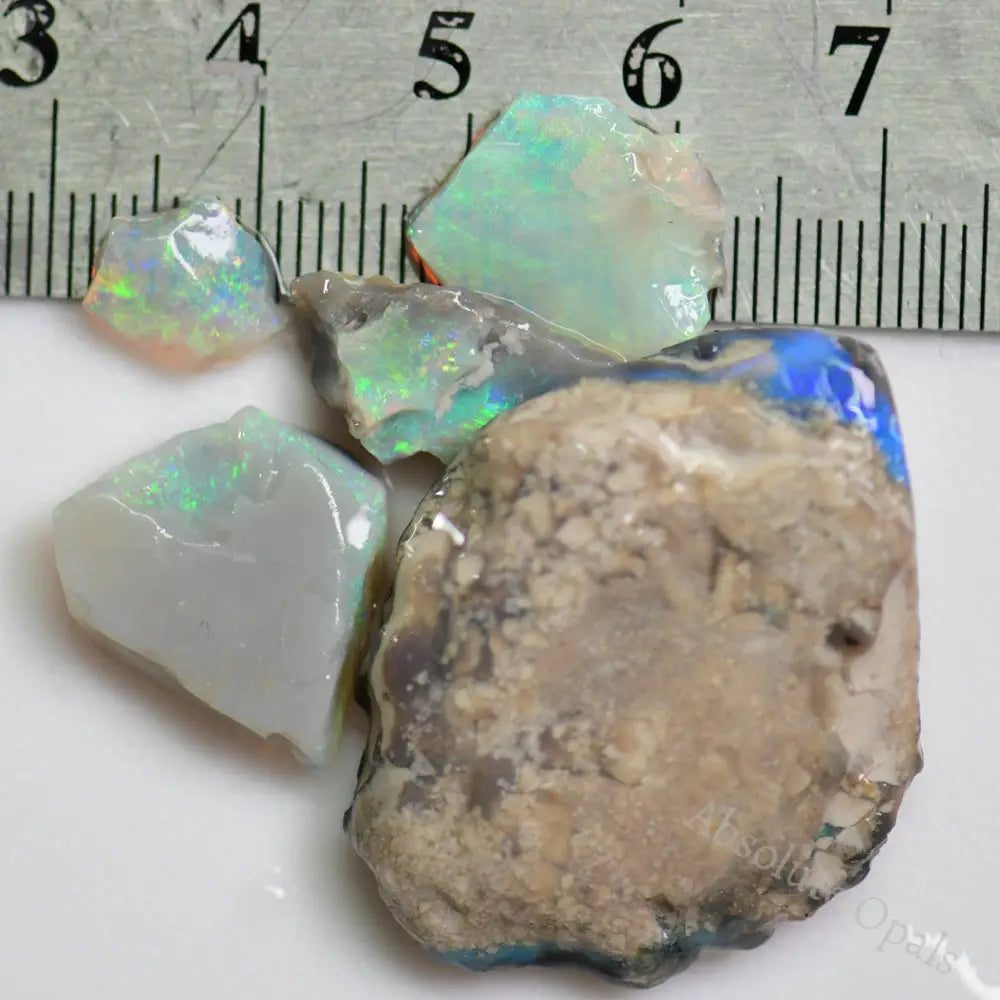 59.5 Cts Australian Rough Opal Parcel Lightning Ridge