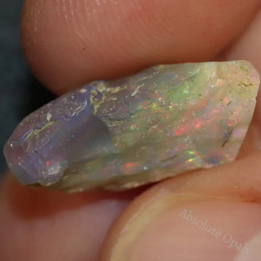 6.1 Cts Australian Opal Rough Lightning Ridge Wood Fossil Polished Specimen