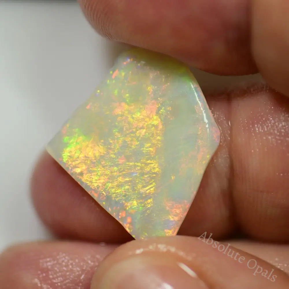 6.1 Cts Australian Rough Opal Rub Lightning Ridge