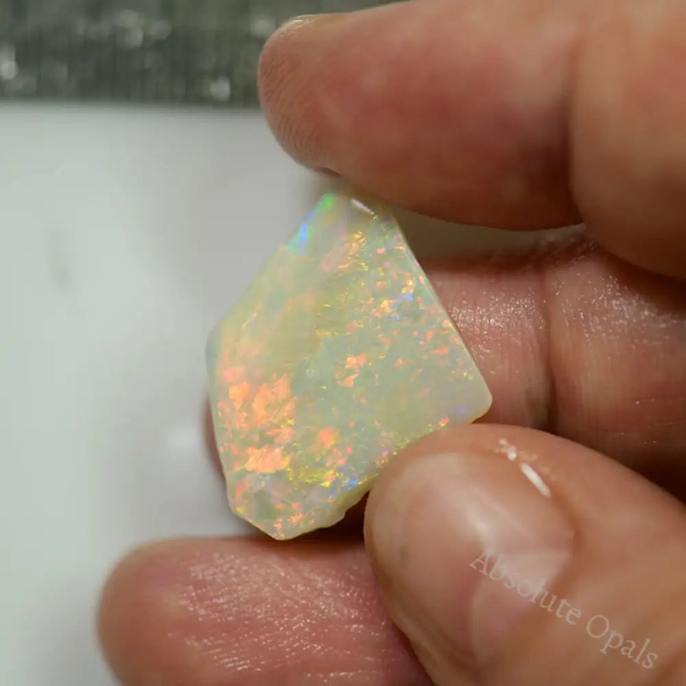 6.1 Cts Australian Rough Opal Rub Lightning Ridge