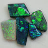 black rough opal