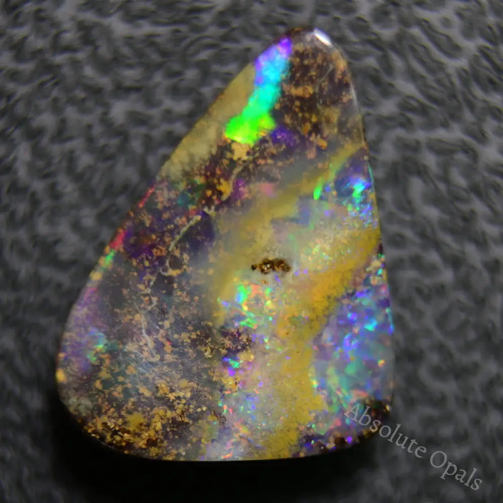 6.10 Cts Australian Boulder Opal Cut Stone