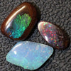 6.12 Cts Australian Boulder Opal Cut Loose Stone Parcel