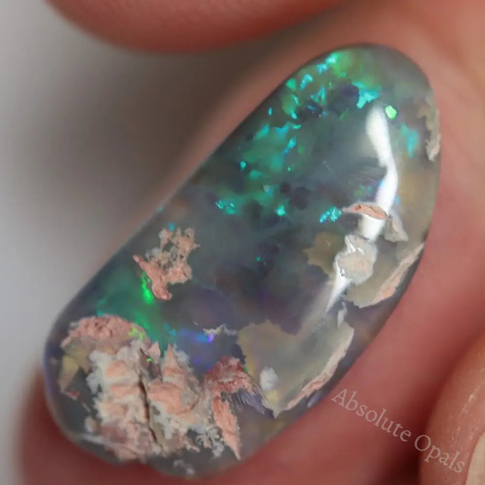 6.20 Cts Australian Opal Rough Lightning Ridge Polished Specimen