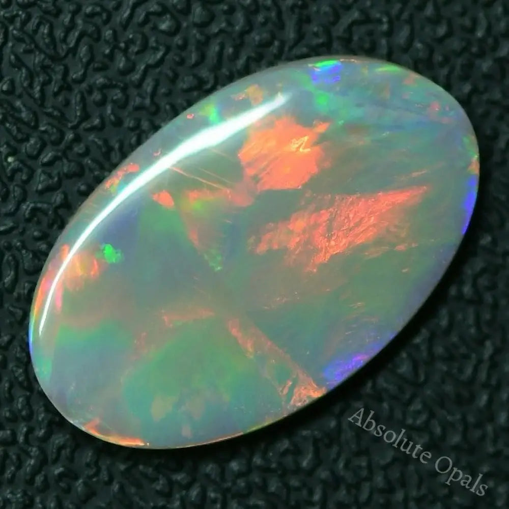 6.20 Cts Australian Solid Semi Black Opal Lightning Ridge