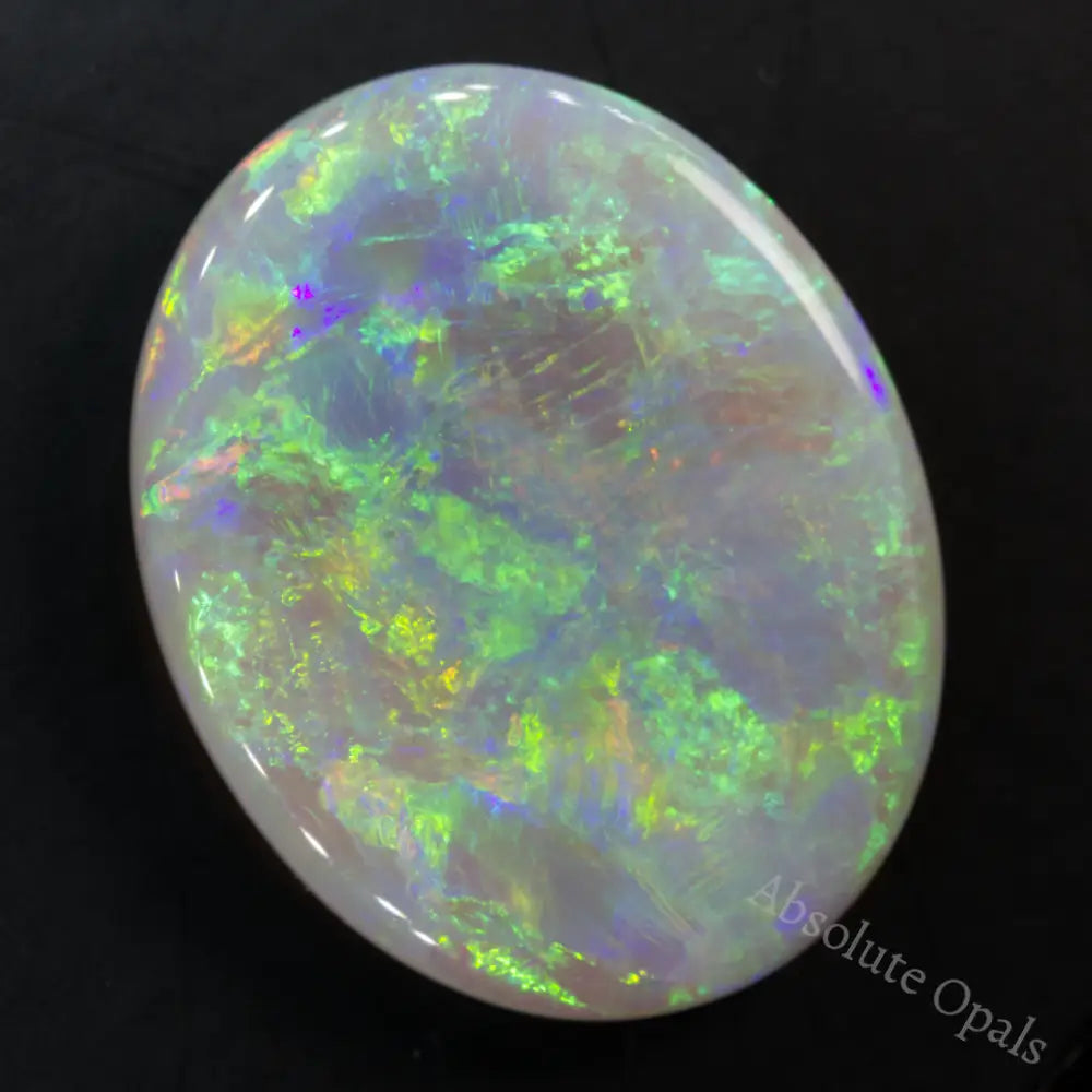 6.28 cts Australian Dark Opal Lightning Ridge Solid Stone