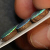 6.29 Cts Australian Opal Doublet Stone Cabochon 3Pcs