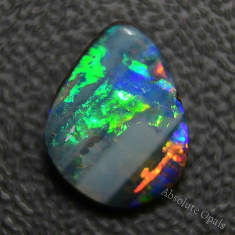 6.33 Cts Australian Boulder Opal Cut Stone